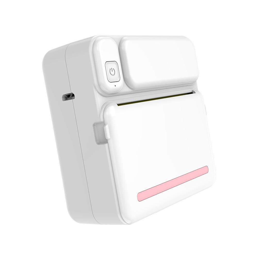 Компактный портативный мини-принтер Bluetooth с термотехнологией для студентов