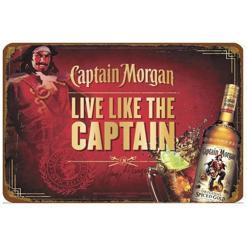 Large Scale Tin Painting for Bars Pubs Clubs Man Spaces Wall Decor