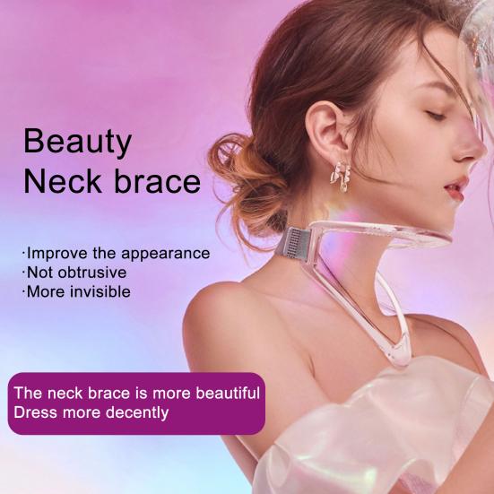 Neck Brace Ergonomic Design Posture Correction Adjustable Cervical Neck Support Traction Device for Women Men