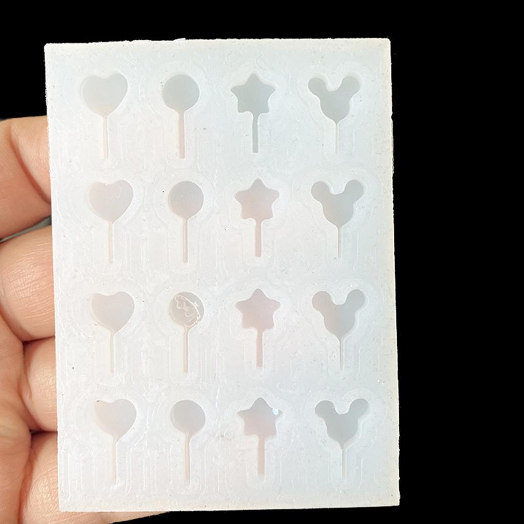 Bowknot Shaped Silicone Mold for DIYs Crystal Resin Keychain Pendant Mold Love Heart Ornament Jewelry Epoxy Crafting