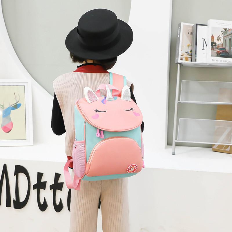 Cute Waterproof Nylon Dinosaur Backpack For Kindergarten Students And Toddlers