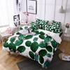 Набор пододеяльников Кактус Кинг/Квин сайз Тропический ботанический сад Принт Зеленое растение для девочек мальчиков подростков Полиэстеровый постельный набор