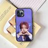 Чехол для телефона H-Heeseung L-Lee для iPhone 17,16,15,14,13,12,11 Plus,Pro Max,XS,Разноцветный Серебристый Черный Чехол