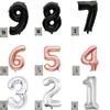 32-дюймовый тонкий цифровой алюминиевый пленочный шар для украшения вечеринки по случаю дня рождения, упаковка на бумажной карточке, американская версия