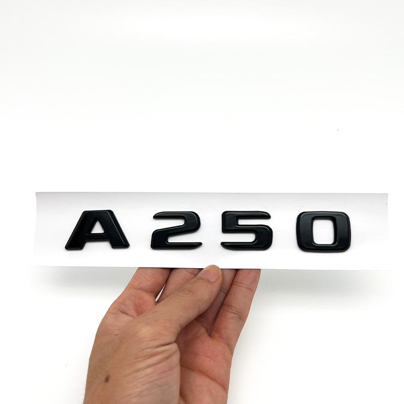 3D буквы A180 A200 A220 A250 A260 A180d A220d 4Matic ABS эмблема для Mercedes Benz A W176 W177 багажник автомобиля задняя наклейка с логотипом