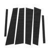 Carbon Window Pillar Post Molding Cover Trim Sticker Fits BMW 3-Series E90 06-12