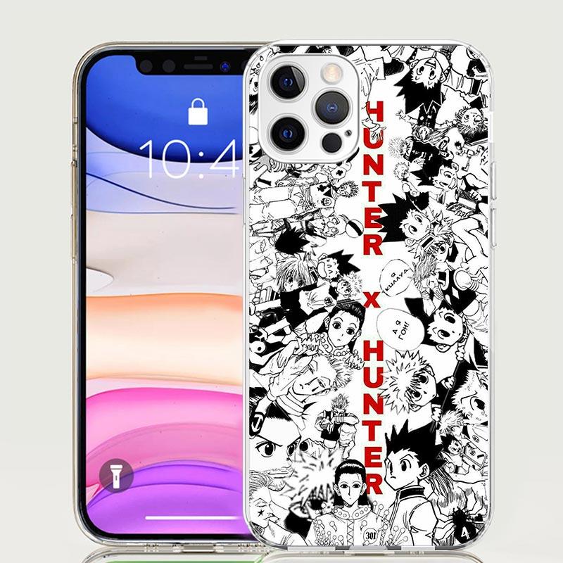 Чехол для телефона с аниме Hunter X HXH для iPhone 17 Air 16 15 Plus 11 14 Pro Max 13 Mini 12 7 8 + SE Узор Арт Индивидуальная Крышка 17 Air