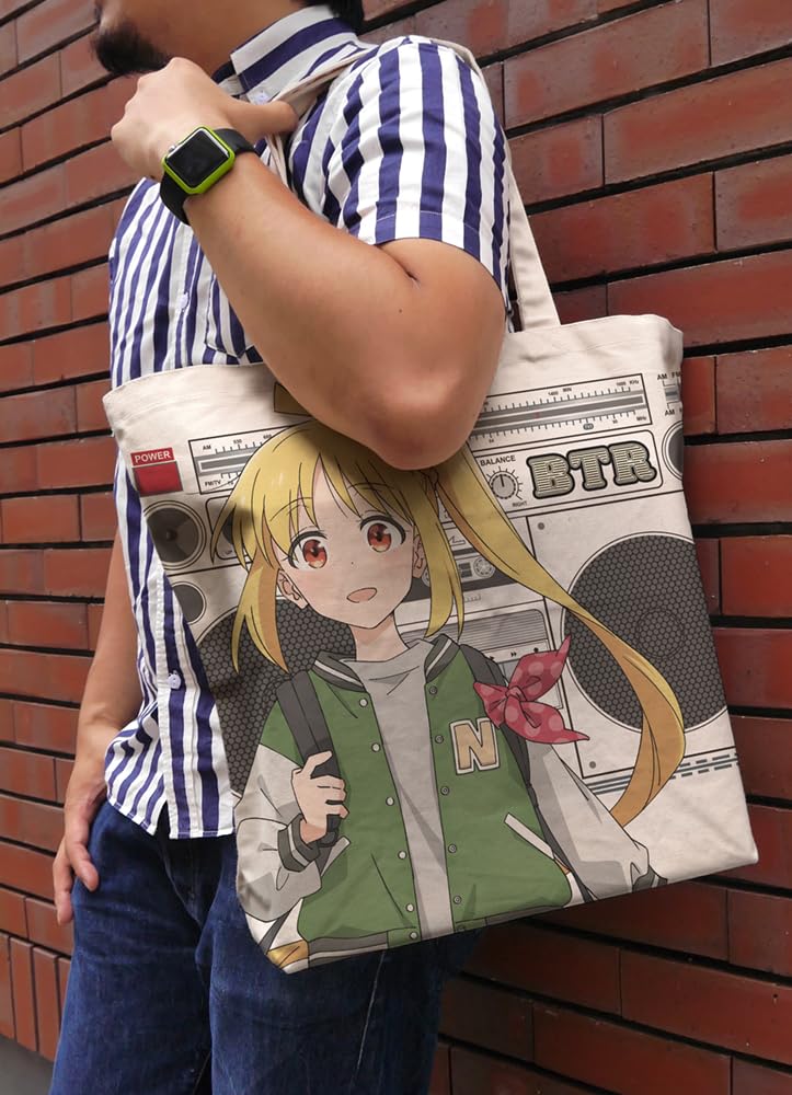 2D Cospa Аниме За Новая Иллюстрация Нидзика Идзити Полностью Графическая Большая Сумка-Тоут Уличная Мода НАТУРАЛЬНЫЙ [Официальный] "Bocchi the Rock!""Вер.