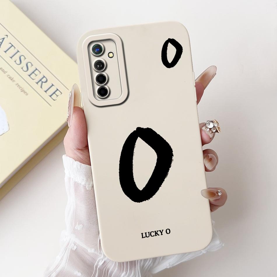 Чехол для телефона Realme X2 XT со счастливой начальной буквой Для Realme XT X2 Мягкий силиконовый противоударный чехол