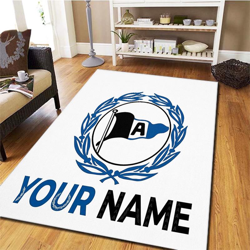Arminia Bielefeld Fans Custom Name Carpet Rug For Living Room Bedroom Home Sofa Decoration Kids Play Nonslip Floor Mat