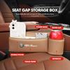 Car Stickers For Alfa Romeo Universal Car Seat Gap Filler Storage Box With Cup Holder For Alfa Romeo Giulia 147 Mito 156 159 166