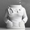 Nurse Shaped Pen Holder, White Coat Shaped Desktop Decoration, Stationery Storage Box