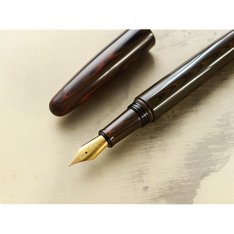 Сменное перо WANCHER KEIRYU mountain stream Для перьевой ручки [перьевая ручка Wancher] (нержавеющая сталь позолоченная)