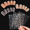 1PCS Laser Love Nail Stickers