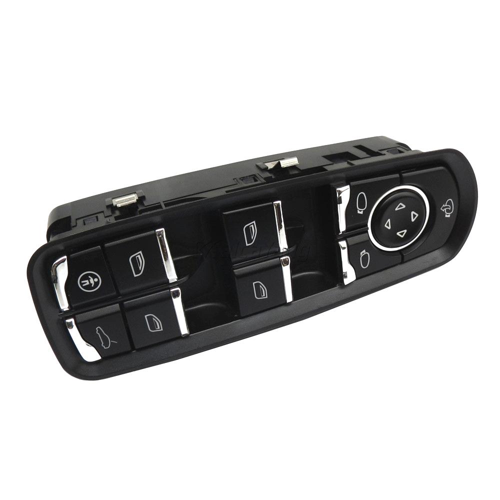 7PP959858AEDML 7PP959858RDML 7PP959858MDML Front Left Power Window Switch Button For Porsche Cayenne Macan Panamera 7PP959858AE