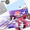 Коврик для мыши Angel Beats Аниме Резиновый Маленький Утолщенный Коврик для мыши Игровой Клавиатурный Настольный Коврик Канцелярские Товары Декор Комнаты Коврик для мыши