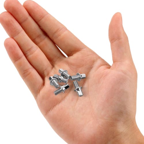 TOPPERFUN Drum Pedal Screws, Drum Thread Joints, Drum Pedal Screws, Square Nuts, Drum Pedal Shaft Bolts, Musical Instrument Drum Replacement Screws, D