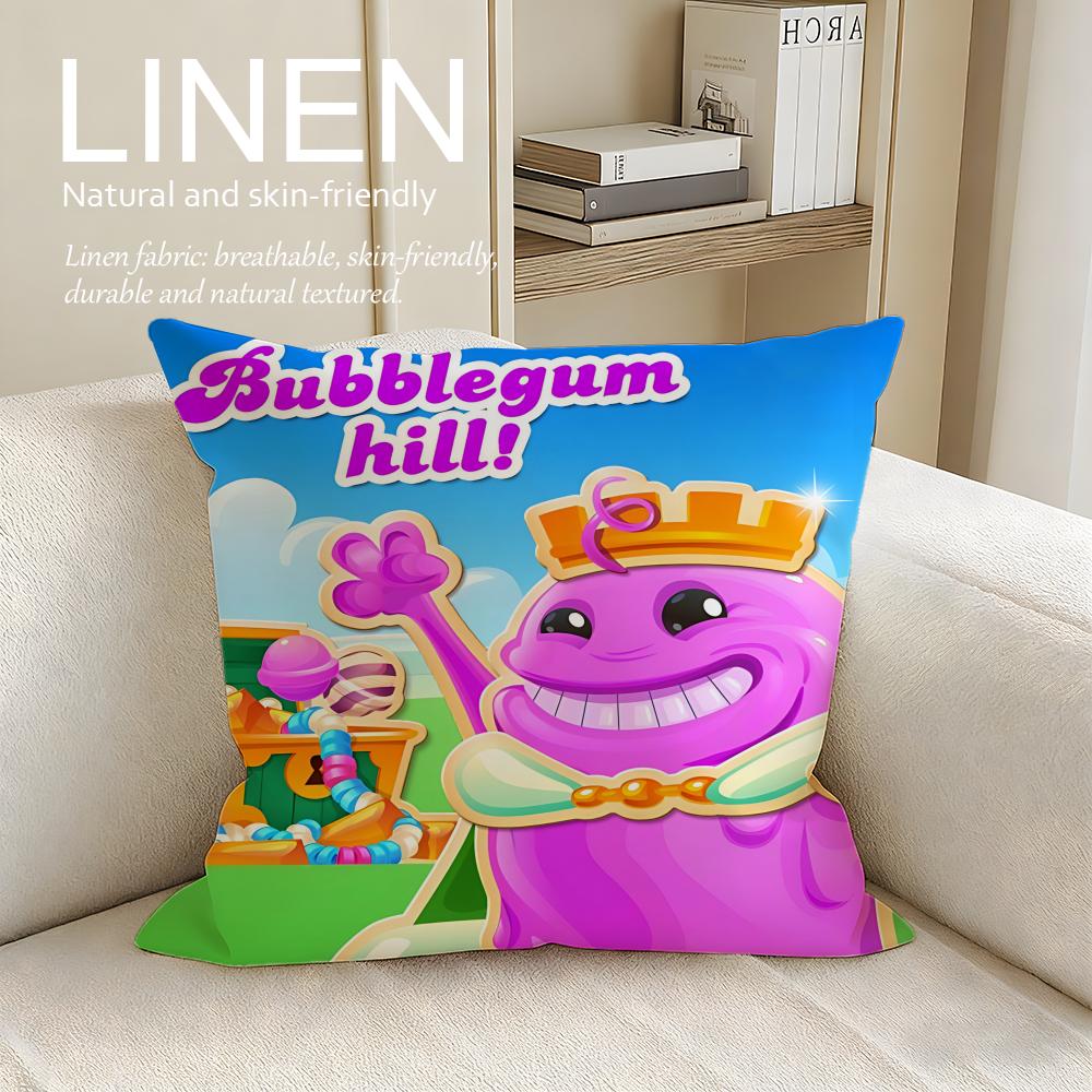 Игровой набор чехлов для подушек Candy Crush Saga Шт x x Дышащий Моющийся Чехол для Подушки Дивана