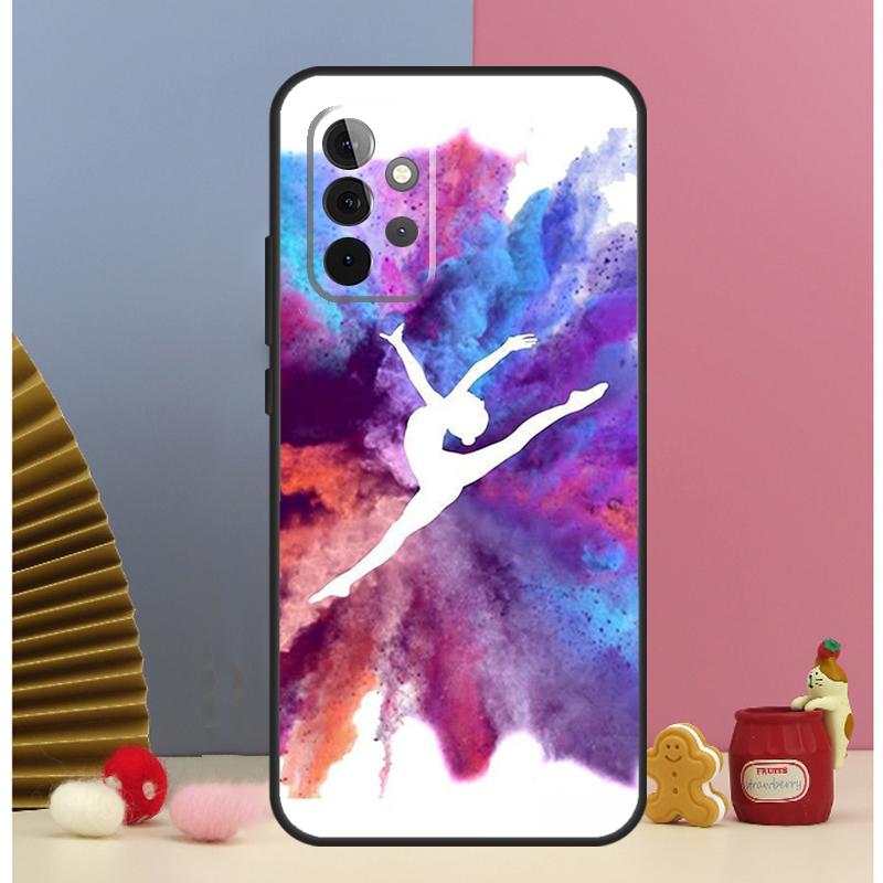 Масляная живопись Гимнастика Чехол для телефона для Samsung Galaxy A12 A32 A52 A14 A24 A34 A54 A53 A33 A13 A15 A25 A71 A51