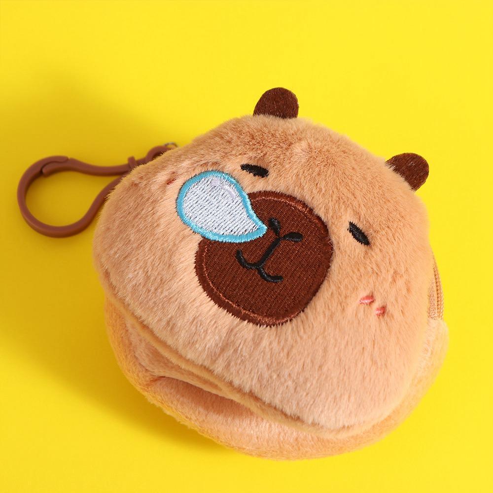 Сумка для денег Capybara Plush Кошелек Сумка-молния Capibara Наушники Чехол для улицы