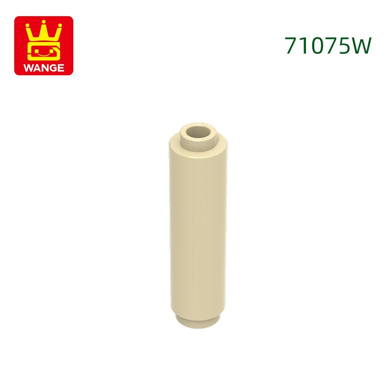 Non-Toxic 115Pcs/Lot 71075W 1X3 Round Cylinderbuildingblocksmoc Accessories Construction Compatible With Brick Children Toys Gift Box