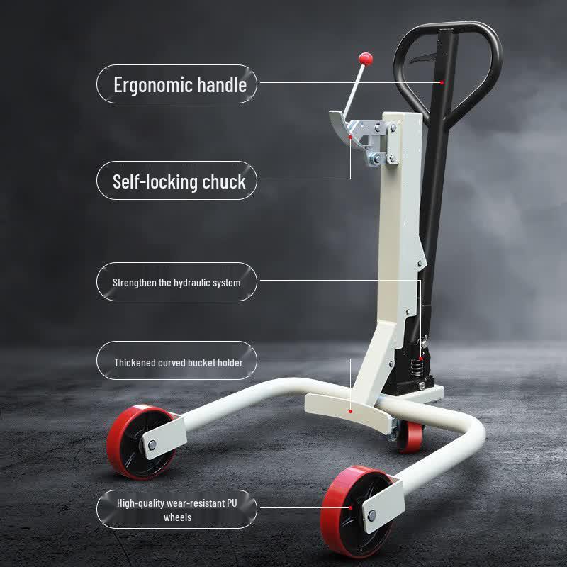 Licheng Manual Hydraulic Oil Drum Cart