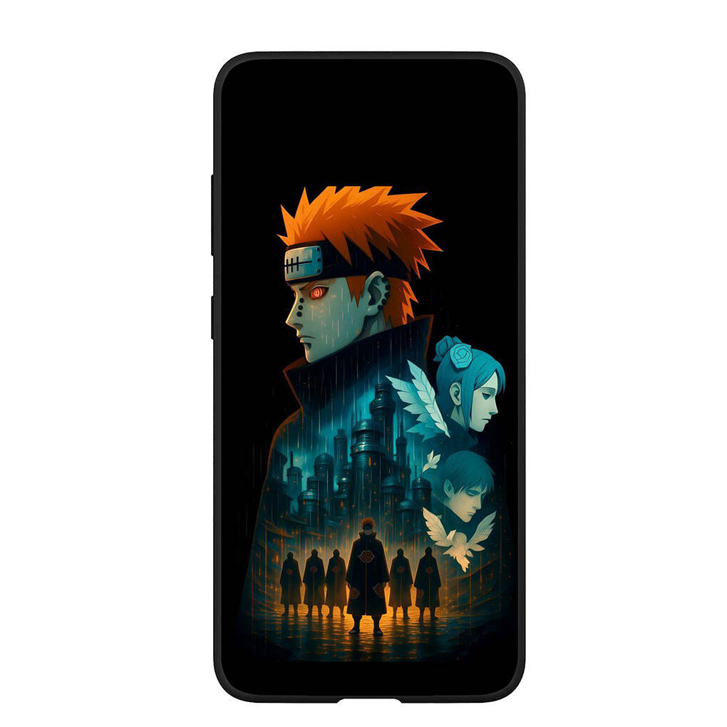 Чехол для iPhone 17 15 16 Plus Xiaomi Poco X7 X6 F8 F7 M8 C85 C75 C71 Redmi Note 14 12 11 13 Pro Max A4 14C 13C 15C Pain Comics Наруто Акацуки Обложка