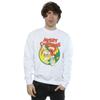 Disney Mens Donald Duck Merry Christmas Sweatshirt