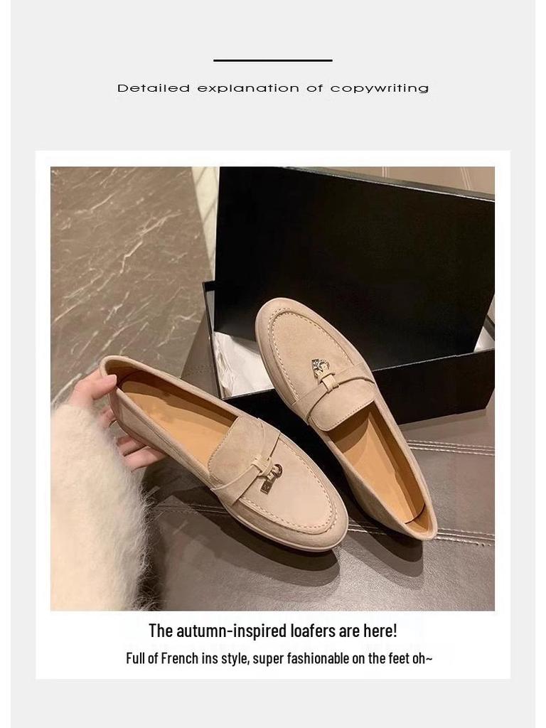 Женские лоферы слипоны с кисточками в британском стиле 2024 - Удобная плоская мягкая подошва