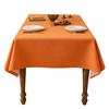 Faux Linen Rustic Reusable Rectangular Table Cloth Cover for Dining Waterproof Waterproof No-wash Dust-proof Coffee Table Cloth