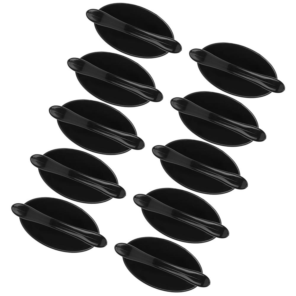 10pcs Black Door Auxiliary Pull Handle Self Stick Cabinet Knobs Sturdy Drawer Knobs Cupboard