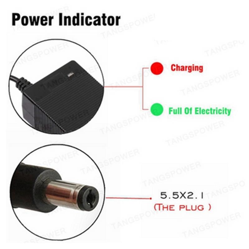 48V 2A Lead Acid Battery Charger 57.6V 2A Charging Lead-acid Battery Pack Charger Power Tool Charger Fast Charging