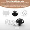 Coffee Replacement Brew Basket Spring Loaded Stopper Kits For Decker Hamilton coffee maker parts and Mr. Coffee Black, Compatible with majority 4-12