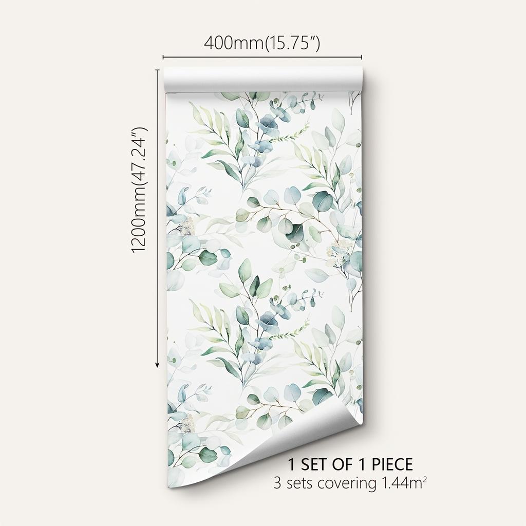 1 рулон окрашенные абстрактные цветы самоклеящиеся влагостойкие бесшовные обои утолщенные водонепроницаемые украшение для дома гостиная ро