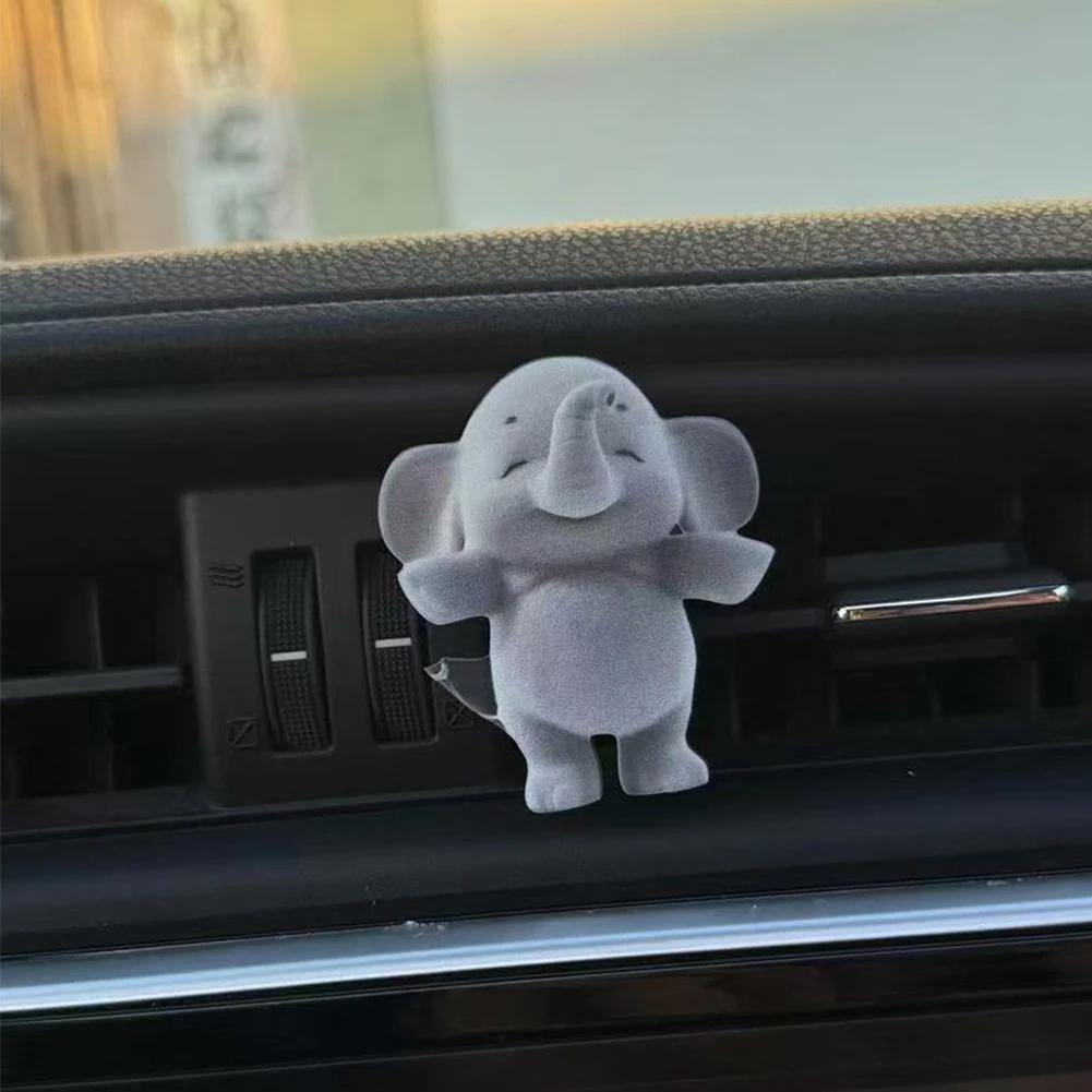 Мультяшный Автомобильный Освежитель Воздуха Диффузор 2D Кот Собака Вентиляционное Отверстие Ароматические Клипсы Аромадиффузор для Вентиляции Украшение для Автомобиля
