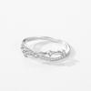 Tancise Classic 925 Sterling Silver  Zircon Ring Ladies Jewelry Wedding Promise Party Gift