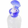Skater Push-Button Plastic Bottle with Straw Cap, 350ml/500ml, Sky Blue, PSHC3