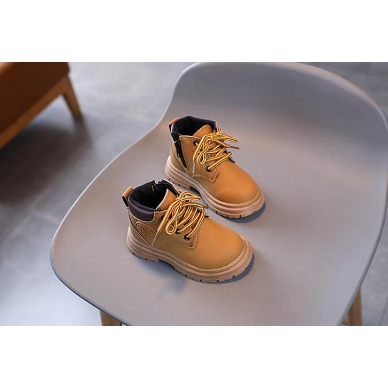 Классические детские сапоги из ревеня, осенние новые одинарные сапоги, короткие сапоги для мальчиков