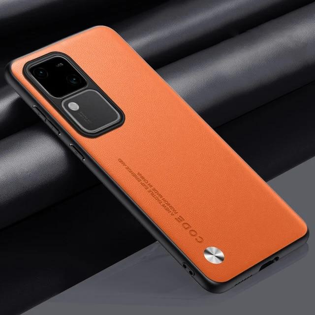 Для Vivo V30 Pro V 30 V29E простой чехол для телефона из искусственной кожи для Vivo V30Pro S18e S18 Y17S, матовый силиконовый бампер, ультратонкий противоударный чехол с мягкой рамкой