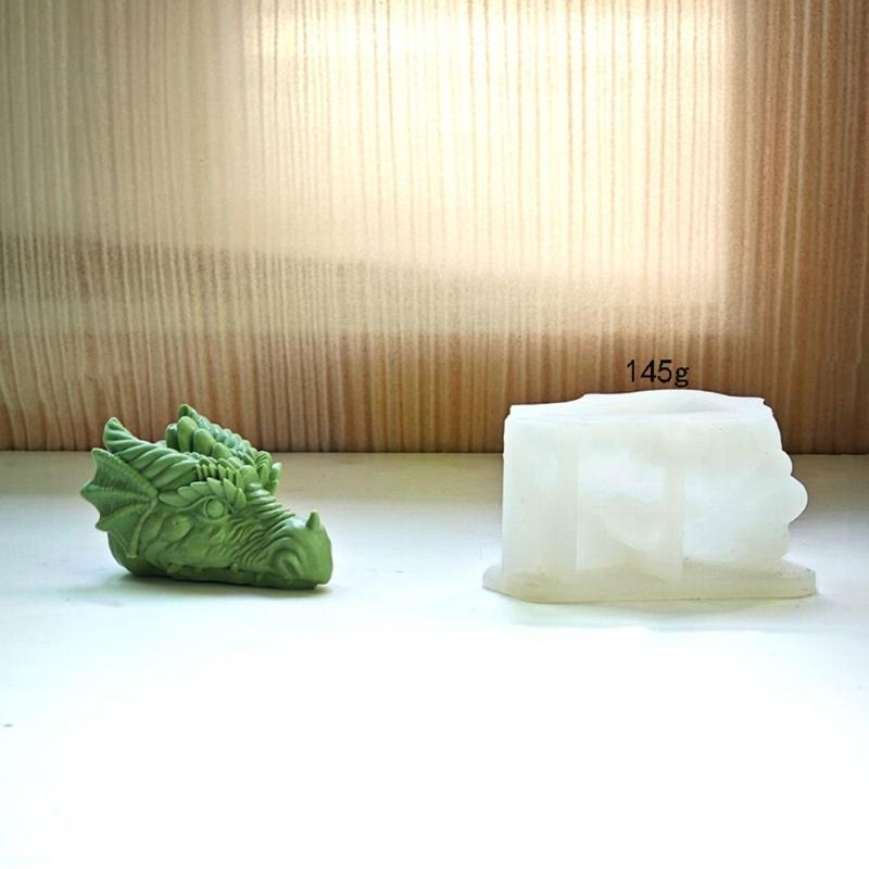 Силиконовые формы для свечей «Голова дракона», силиконовые формы из эпоксидной смолы для декора свечей, мыла, гипса, силиконовые формы для гипса