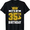 Это Мой 35-й День Рождения Вечеринка День Рождения 35 Лет Мужская и Женская Футболка