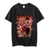 Hot Anime Baki The Grappler T Shirt Yujiro Hanma Short Sleeve Casual T-shirts Men's Clothes for Teens T-shirt Harajuku Streetwear