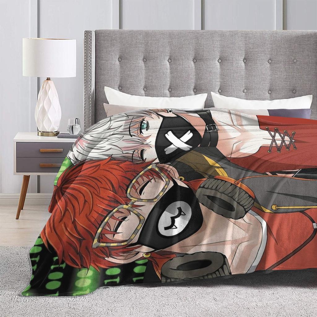 Mystic Messenger Choi Brothers Blanket Travel Office Flannel For Couch Chair Sofa Bed Super Warm Custom DIY Quality Bedspread