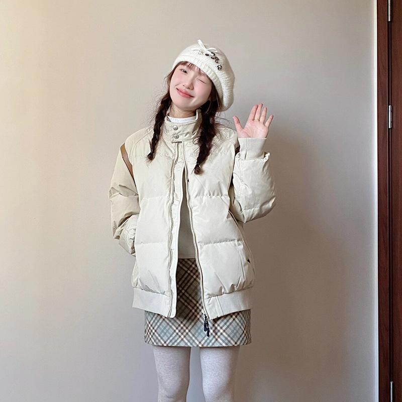 Модный женский пуховик на осень и зиму 2024 года, новая модель, выглядит очень хорошо, маленький мужчина с бархатной супер толстой курткой