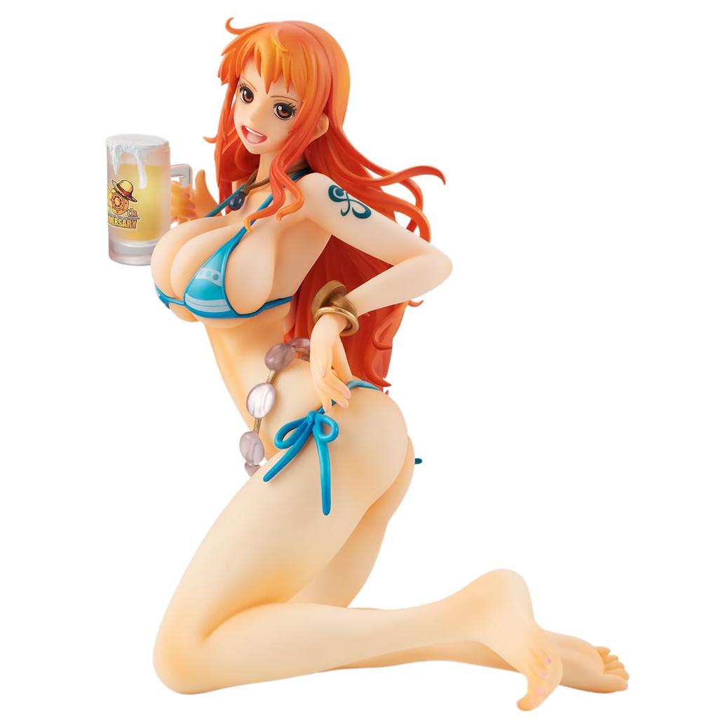 MegaHouse One Piece LIMITED EDITION Nami 20th Anniversary Painted Complete Figure Portrait.Of.Pirates Ver.BB_SP