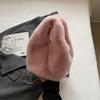 Plush Bag Women's Autumn and Winter New Fashion Trend Chain Messenger Bag Fluffy Bucket Bag