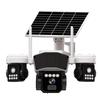 JXJ Solar 4G Уличная камера безопасности с тремя объективами