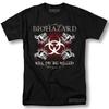 Футболка Biohazard Убей или будь убит Тур на рок-концерт Винтажная графическая футболка Унисекс футболка