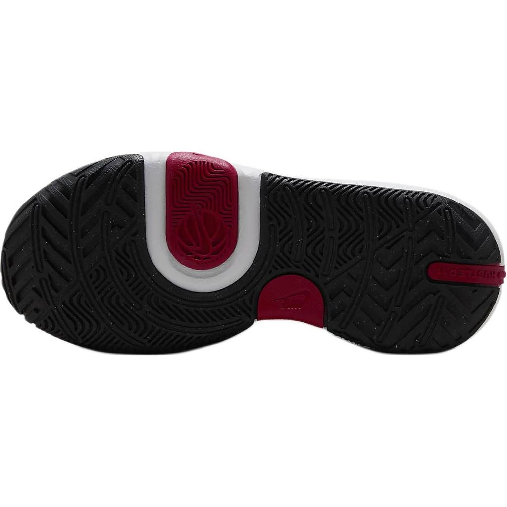 Nike Team Hustle D 11 Cement Grey Black White Gym Red (PS)