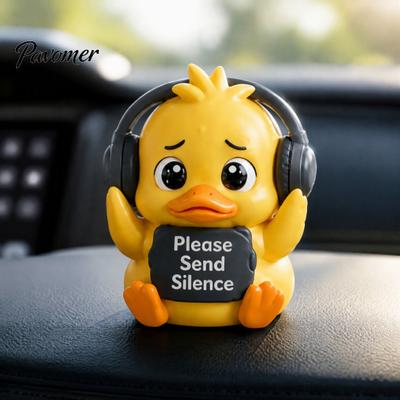 Креативный подарок для друзей на исцеление, 3D-печатные грустные желтые утки, милые фигурки уставшего работника из смолы, уникальные настольные украшения, украшения для коллег, домашний офис,